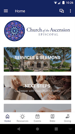 Android application Ascension Clearwater screenshort