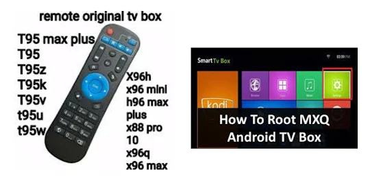 Remote For MXQ 4k Box Guide