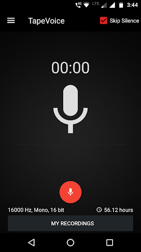 Android application Smart Recorder : TapeVoice screenshort