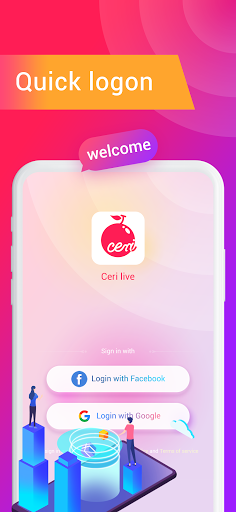 Android application Ceri Live screenshort