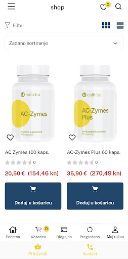 Android application Top Vitamini screenshort