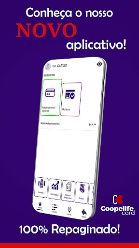 Android application Coopelife Card screenshort