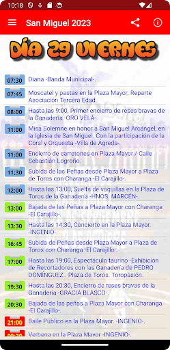 Fiestas San Miguel Ágreda 2023 Screen 3