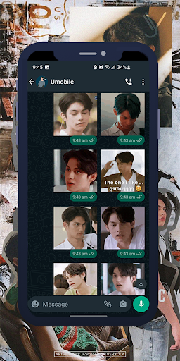 Android application Bright Animated WASticker screenshort