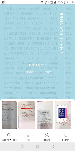 Smart Notebook Screen 2