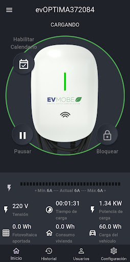 EVMOBE - evConnect Screen 3