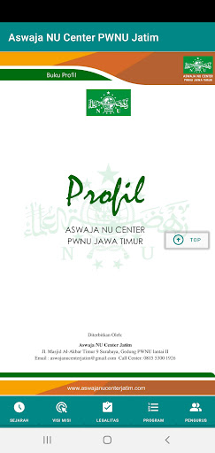 Aswaja NU Center PWNU Jatim Screen 2