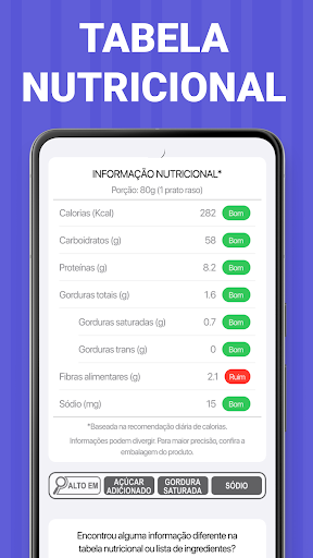 Posso Comer: Rótulos Alimentos screenshot 4