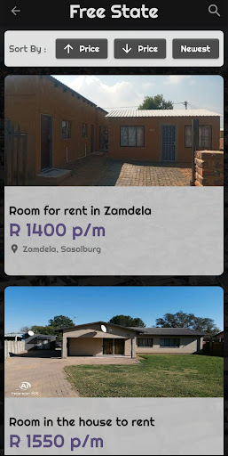 4 Corners | Property Listings Screen 2