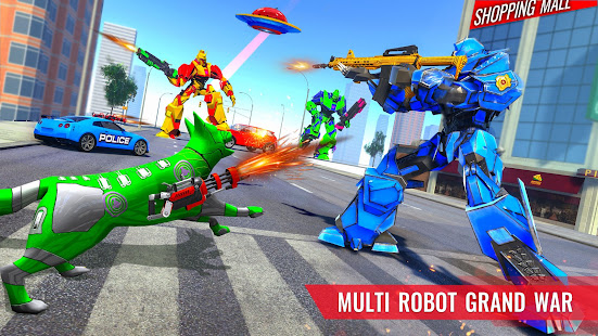 Dog Robot Car War: Robot Games apktram screenshots 19