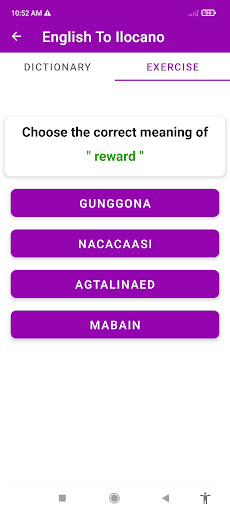 English To Ilocano Dictionary Screen 3