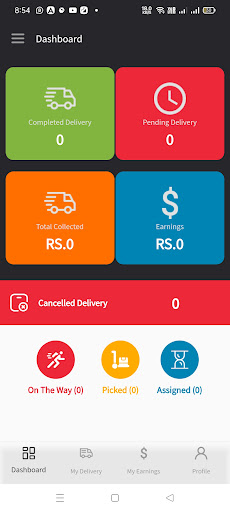 Athleto (Partner’s): Delivery Screen 3