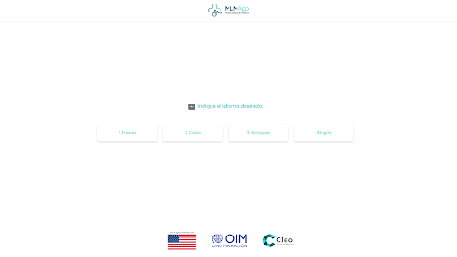 Multilenguaje Médico. MLMApp Screen 3