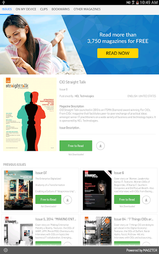 Android application CIO Straight Talk screenshort