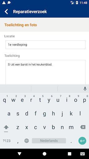 Vastgoed Services Screen 3