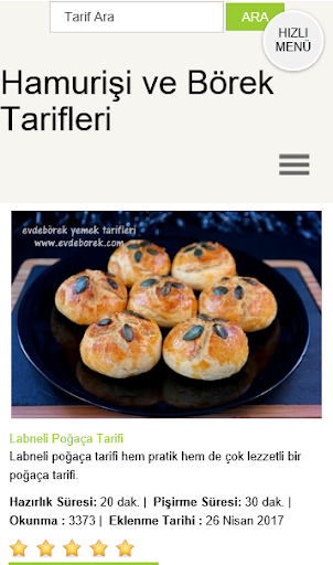 EvdeBörek Yemek Tarifleri Screenshot 3 - AppWisp.com