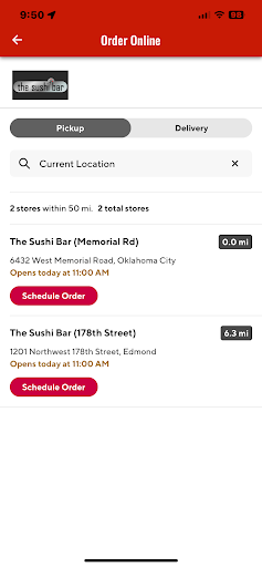 The Sushi Bar Screen 2