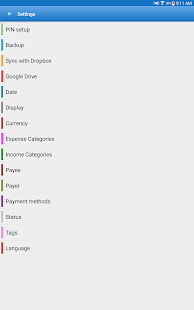 Expense Manager Pro Captura de tela