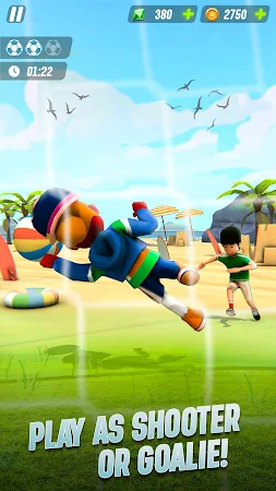 Game screenshot サッカーヒーロー: フリックフットボール hack