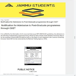 Jammu Students