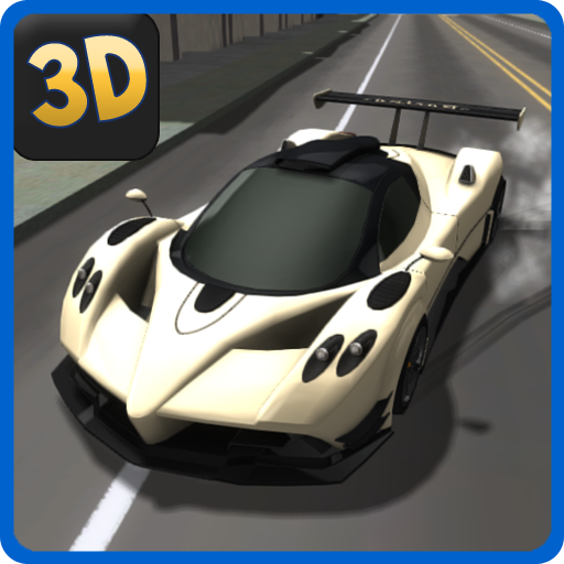 Fast Race Car Driving 3D logo