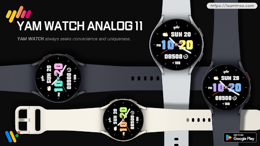 Android application YamWatch Analog 11 screenshort