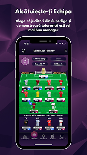 SuperLiga Fantasy Screen 2