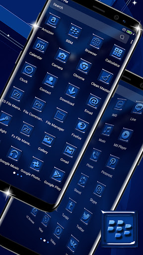 Royal Blue Theme Screen 2