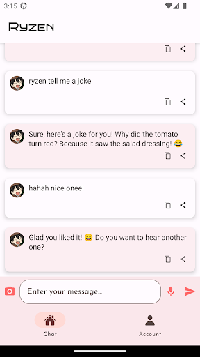 RyzenGPT - All Query Chatbot Screen 3