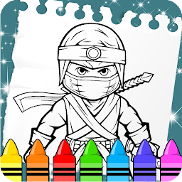 Icon image Hero Ninja Coloring Book