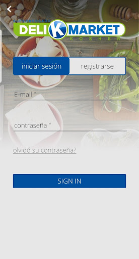DeliK Market Screen 2
