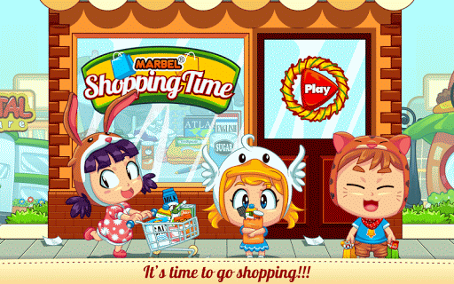 Screenshot of Marbel Shopping Time