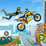 Cover Image of Herunterladen Fahrrad-Stunt-Spiele: Rennspiele  APK