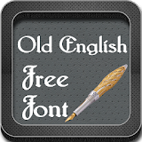 Old English Font Style icon