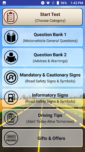 Driving Licence Practice Tests & Learner Questions 1.9 screenshots 1