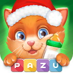 Cover Image of Скачать Cat game - Pet Care & Dress up Games for kids 1.4 APK