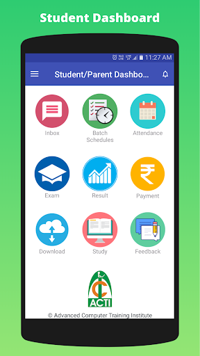 Android application Advanced Computer Training Ins screenshort