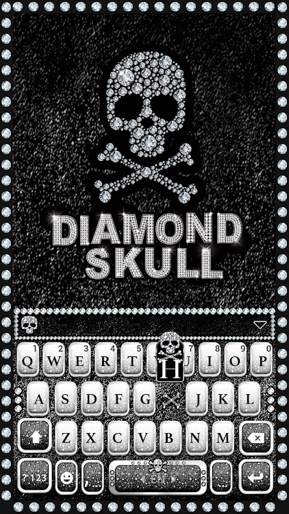 Diamondskull Keyboard Theme - 7.3.0_0413 - (Android)