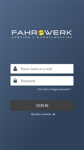 Android application FAHR-WERK screenshort