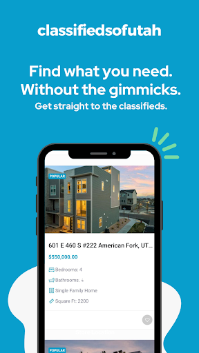 Utah Classifieds Official Screen 2