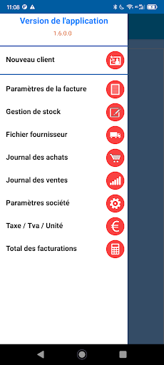 Android application GESTION COMMERCIALE Pro screenshort