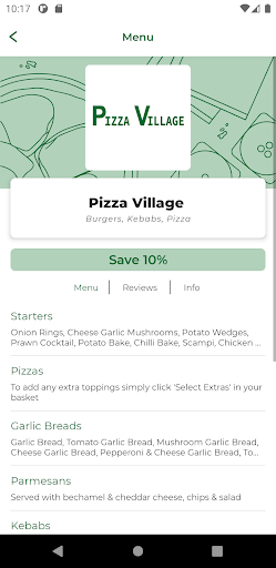 Pizza Village TS9 Screen 2