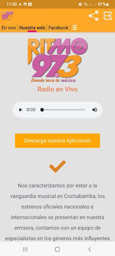 Radio Ritmo 97.3 Screen 2