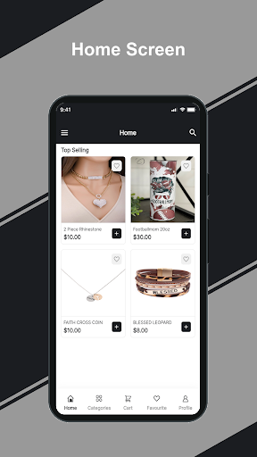 Android application The Glam Collection By Naja screenshort