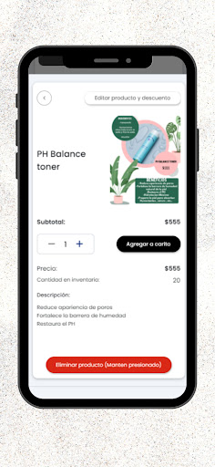 Android application Base Amplio -Eventos y compras screenshort