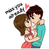 Couple Story Stickers Packs - WAStickerApps icon