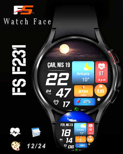 Android application FSW231 WATCHFACE screenshort