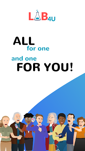 Android application Lab4U screenshort