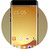 Theme for Galaxy J7 (2017): Golden Skin icon