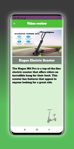 Kugoo Electric Scooter Guide Screenshot 3 - AppWisp.com